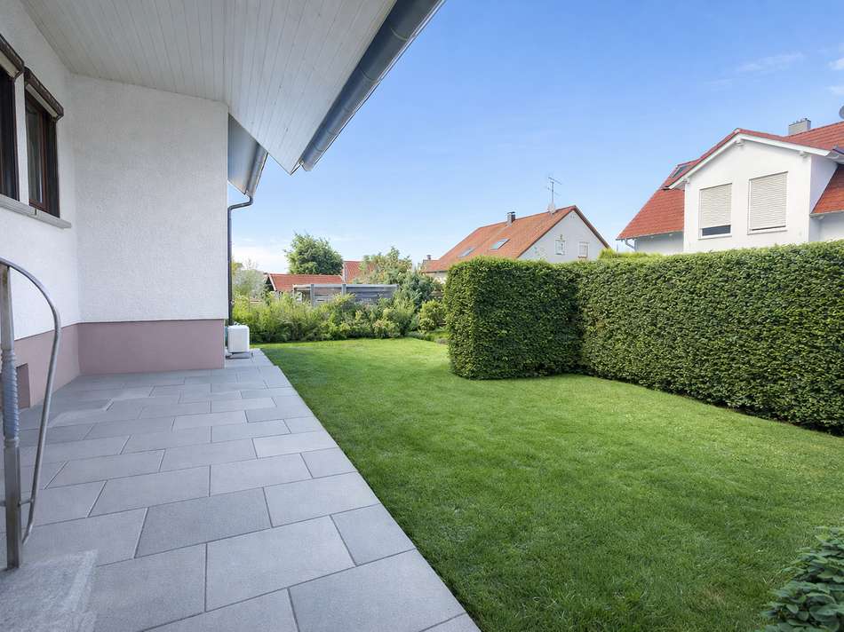 Hinterer Garten Beispiel