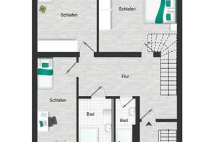 Helle Altbau‑Maisonette in der Endetage – hochwertig & großzügig – Die vollständige Adresse der Immobilie erhältst du vom Anbieter., 51103 Höhenberg, Köln – Vorschaubild 7