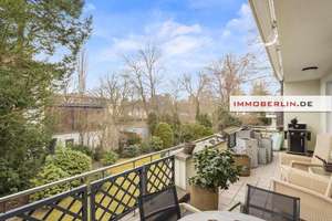 IMMOBERLIN.DE - Luxuriöse Wohnung mit Südwestterrasse, 2 Kaminen, Sauna, Lift, 3 Tiefgaragenplätzen – Die vollständige Adresse der Immobilie erhältst du vom Anbieter., 14193 Grunewald, Berlin – Vorschaubild 7