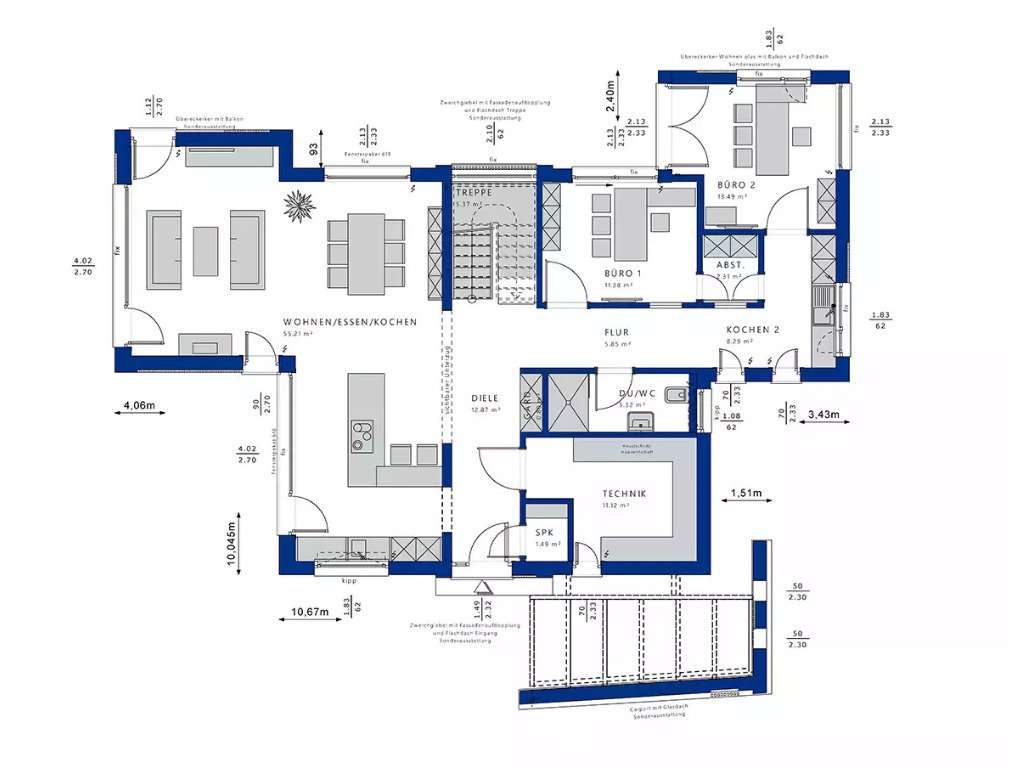 Immobilie in Vellahn - Homeoffice mit Weitblick: Die Stadtvilla für modernes Wohnen & Arbeiten. - Bild 3
