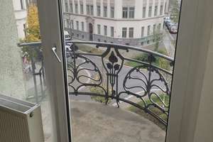Neustadt Neuschönefeld - sehr zentrumsnahe und sonnige 3-Raumwohnung mit kleinem Balkon & Weitblick – Rosa-Luxemburg-Straße 54, 4315 Neustadt-Neuschönefeld, Leipzig – Vorschaubild 2