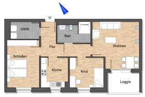 ERSTBEZUG: INKL. EINBAUKÜCHE, SÜDBALKON! – Am Feldscheunenteich 11, 38446 Heiligendorf, Wolfsburg – Vorschaubild 10