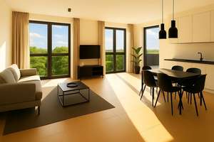 Rollstuhl- / Altersgerechte Neubau-Single - Apartments in Hamburg - Rahlstedt – Die vollständige Adresse der Immobilie erhältst du vom Anbieter., 22143 Rahlstedt, Hamburg – Vorschaubild 17