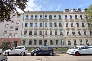 Helle und gepflegte 2-RW mit Südbalkon und moderner Einbauküche in Gohlis-Süd