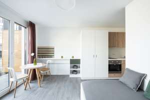 Möblierte Komfort-Apartments mit Balkon - nur für 1 Person