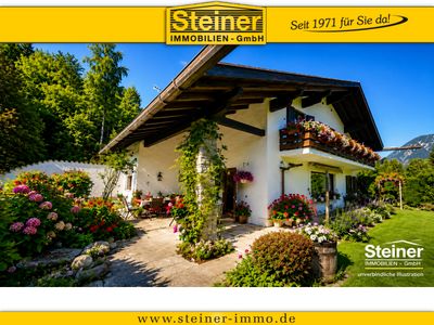 1–2-Familienhaus in Best-Lage von Garmisch, Eck-Grundstück, Doppel-Garage/ Stellplätze