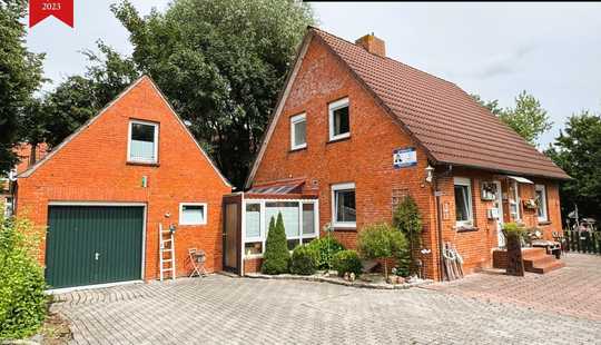 Bild von Zentral und doch ruhig und idyllisch!
EFH mit Garage und sichtgeschütztem Garten in zweiter Reihe