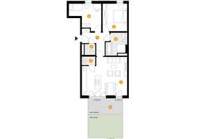 Naturverbundenes Wohnen: 3-Zimmer-Wohnung im grünen Boxdorf – Erich-Ollenhauer-Straße 39, 90427 Boxdorf, Nürnberg – Vorschaubild 2
