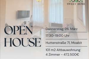 Open House in Moabit – 3-Zimmer Altbau mit 101 m²