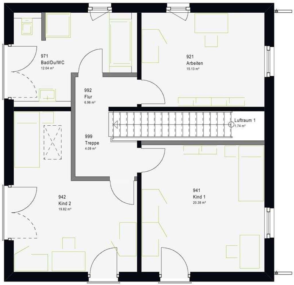 Immobilie in Regis-Breitingen - Klare Linien und optimale Raumplanung für Ihr neues Zuhause! - Bild 2