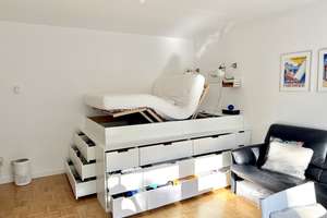 Ab Juli - Nur Singles, helle 1-Zi-Whg im NW, teilmöbliert, Südbalkon, befr. 12-14 M, Top-Infra (S+U) – Ernst-Platz-Straße 14, 80992 Moosach-Bahnhof, München – Vorschaubild 9