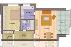 Großzügige 2-Zimmerwohnung mit Balkon – Innersteweg 2, 30419 Burg, Hannover – Vorschaubild 13