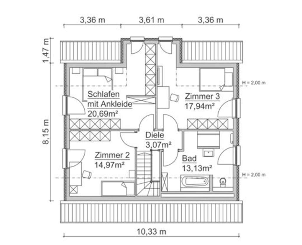 Immobilie in Linden - Wohlfühlhaus auch für kühle Tage - Scanhaus Angebote prüfen - Bild 4