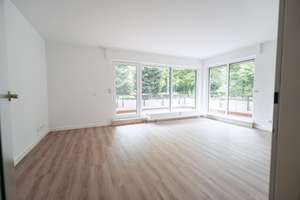 Ihr neues Zuhause: renovierte 3-Zimmer-Wohnung mit eigenem Garten, 2 Balkonen und Einbauküche – Die vollständige Adresse der Immobilie erhältst du vom Anbieter., 40489 Angermund, Düsseldorf – Vorschaubild 2