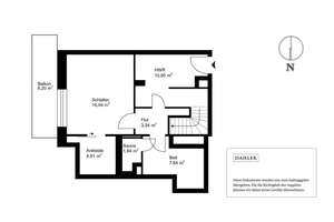 Exklusive Maisonette auf zwei Ebenen mit privater Dachterrasse – Die vollständige Adresse der Immobilie erhältst du vom Anbieter., 20457 HafenCity, Hamburg – Vorschaubild 13