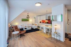 Möbliert: Sehr schöne 2-Zimmer Neubauwohnung mit Dachterrasse – Die vollständige Adresse der Immobilie erhältst du vom Anbieter., 80999 Untermenzing, München – Vorschaubild 1