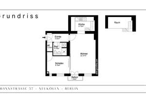 ⭐ Meticulously refurbed Altbau apartment with New York loft-style flair in vibrant Schillerkiez ⭐ – Hermannstrasse 57, 12049 Neukölln (Ortsteil), Berlin – Vorschaubild 25
