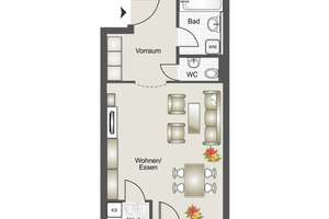 SCHÖNE 2-ZIMMER-WOHNUNG IN RUHIGER WOHNLAGE – Die vollständige Adresse der Immobilie erhältst du vom Anbieter., 74078 Heilbronn, Heilbronn – Vorschaubild 11