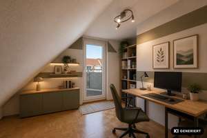 Großzügige Maisonette mit 2 Balkonen & sonniger Südterrasse in Köln-Sürth – 50999 Sürth, Köln – Vorschaubild 9
