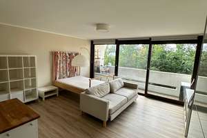 Vollständig möblierte 1 Zimmer Wohnung mit Balkon in Kostheim – Steinern Str. 44, 55246 Mainz-Kostheim, Wiesbaden – Vorschaubild 4