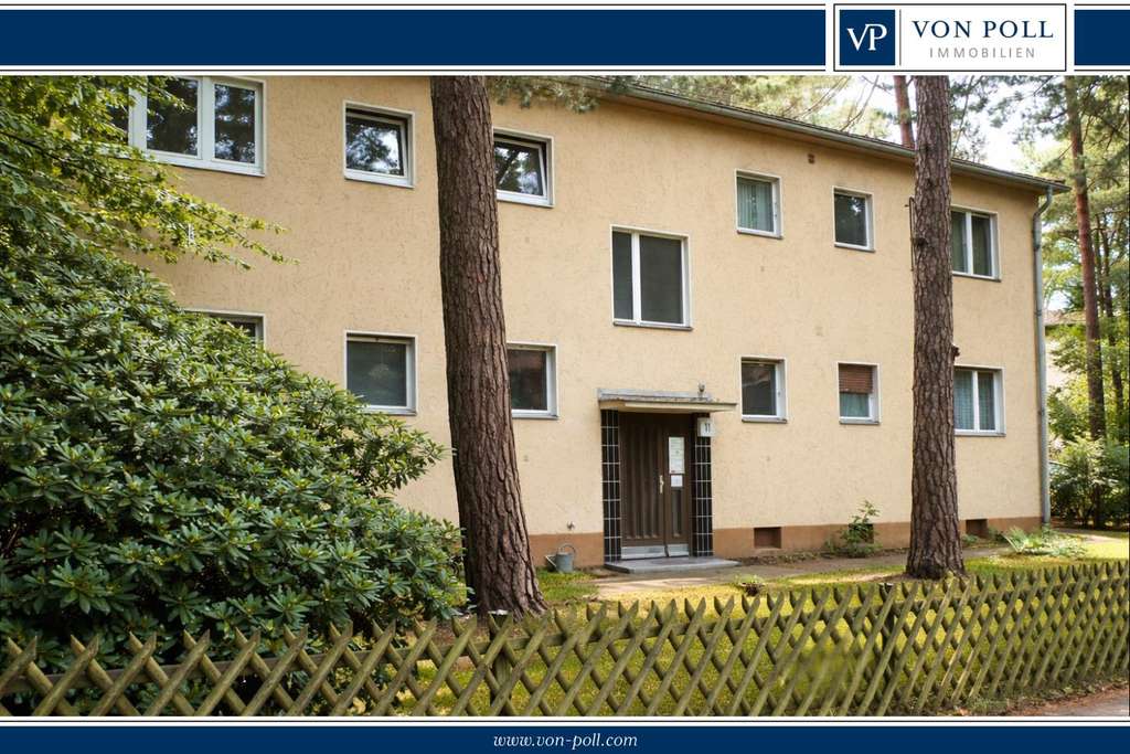 Immobilie in Berlin - Schöne vermietete 1-Zimmer-Wohnung in Zehlendorf Nähe Mexikoplatz - Bild 0