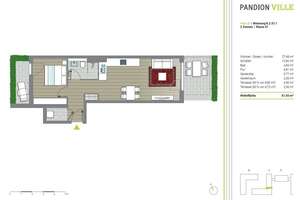 Attraktive 2-Zimmer-Wohnung mit EBK & 2 Terrassen – kurzfristig bezugsfrei – Die vollständige Adresse der Immobilie erhältst du vom Anbieter., 53123 Duisdorf, Bonn – Vorschaubild 11