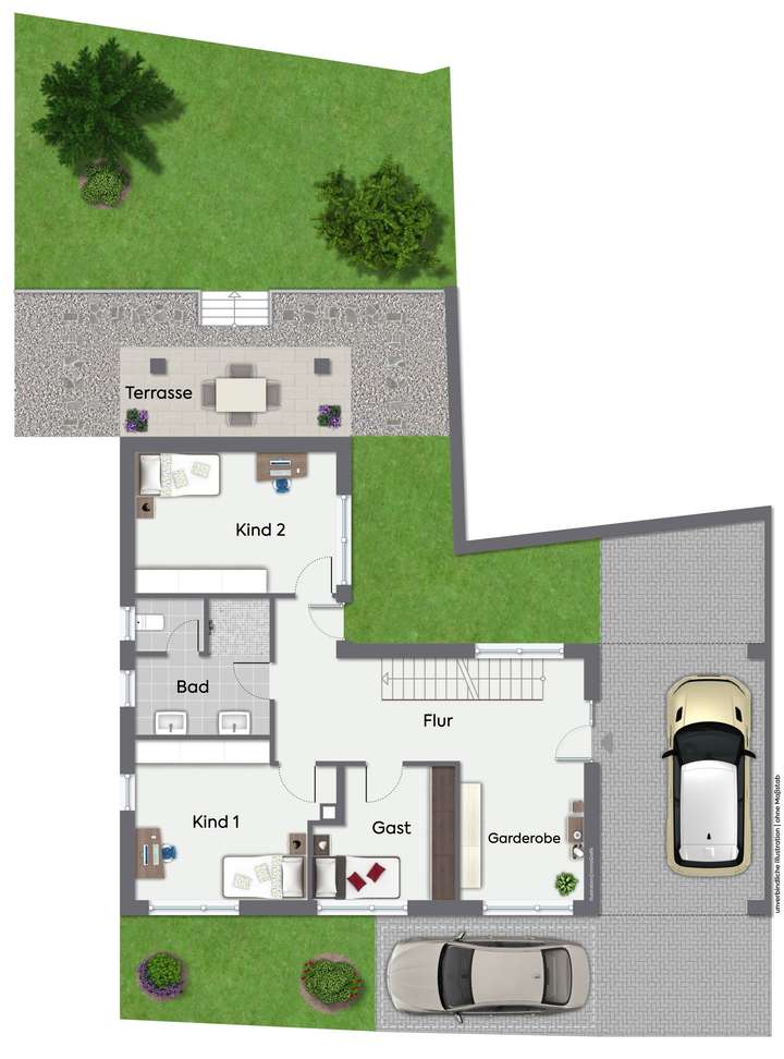 Grundriss Erdgeschoss