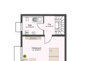 Sonnige 3-Zimmer-Gartenwohnung mit ca. 35 m² ausgebautem Souterrain und Badezimmer im Untergeschoss – Die vollständige Adresse der Immobilie erhältst du vom Anbieter., 81827 Waldtrudering, München – Vorschaubild 24