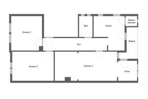 Wunderschöne helle und großzügige 3,5 Zimmer Wohnung in ruhiger und schöner Lage im Kurparkviertel – Martin-Luther-Straße 28, 70372 Stuttgart – Vorschaubild 4