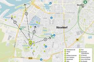 Schöne helle 3-Zimmerwohnung mit Balkon am Sternwartpark – Fleher Straße 29, 40223 Bilk, Düsseldorf – Vorschaubild 17