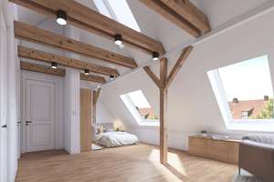 Kiel - Nähe Vieburger Gehölz - Neu ausgebautes Dachgeschoss im Erstbezugszustand – 24113 Gaarden-Süd und Kronsburg, Kiel – Vorschaubild 3