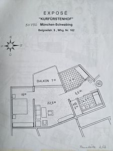 Mitten in Schwabing über den Dächern aber ruhig