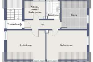 Gepflegtes Zweifamilienhaus mit großem Garten + Wintergarten und drei Garagen-Stellplätzen – Die vollständige Adresse der Immobilie erhältst du vom Anbieter., 90765 Sack, Braunsbach, Bislohe, Steinach, Fürth – Vorschaubild 44
