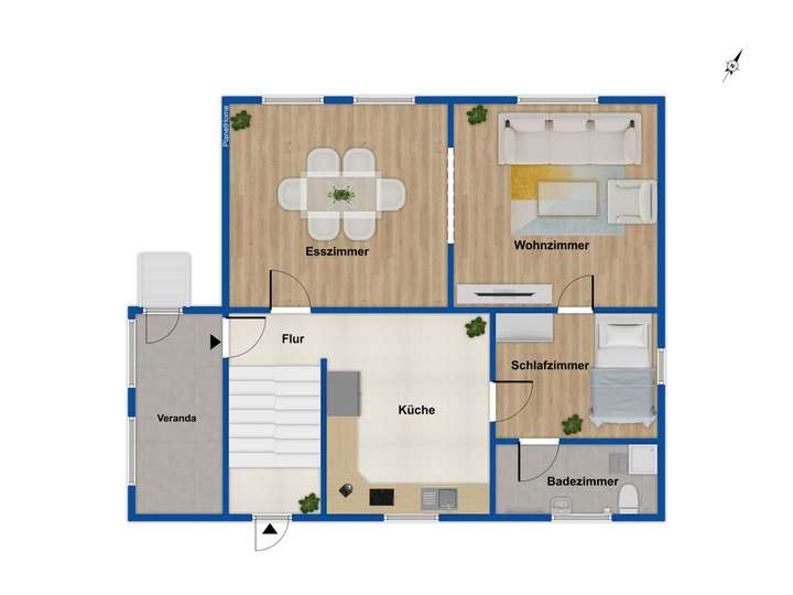 Grundriss Erdgeschoss