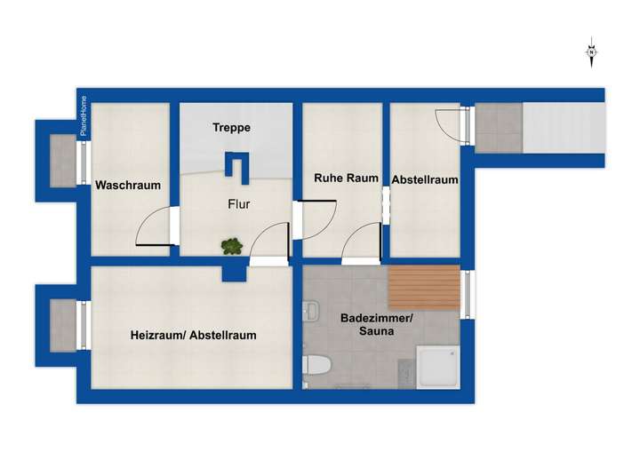 Grundriss Kellergeschoss