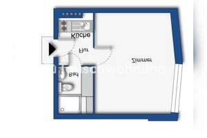 Tauschwohnung: Kleine gemütliche 1 Zimmer Wohnung in Winterhude – Dorotheenstr. 80, 20249 Winterhude, Hamburg – Vorschaubild 6