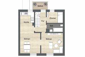 Kleines Wohlfühl-Zuhause mit mediterranem Traumgarten in  Dreieichenhain – Lutherstr 12, 63303 Offenbach (Kreis) – Vorschaubild 21