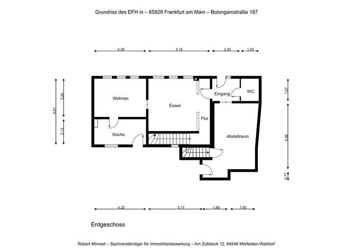 Grundriss Erdgeschoss