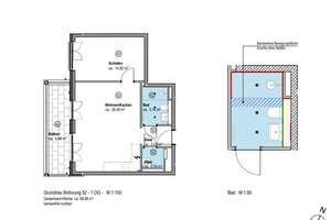 2 Zimmerwohnung 1OG im Dörnberg – Die vollständige Adresse der Immobilie erhältst du vom Anbieter., 93049 Westenviertel, Regensburg – Vorschaubild 2