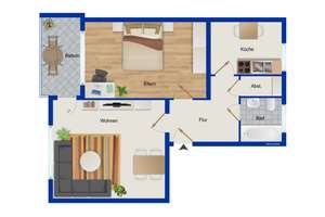 Investment: Langfristig vermietete 2-Zimmer-Wohnung mit optimaler Flächeneffizienz – Die vollständige Adresse der Immobilie erhältst du vom Anbieter., 38124 Heidberg-Melverode, Braunschweig – Vorschaubild 14
