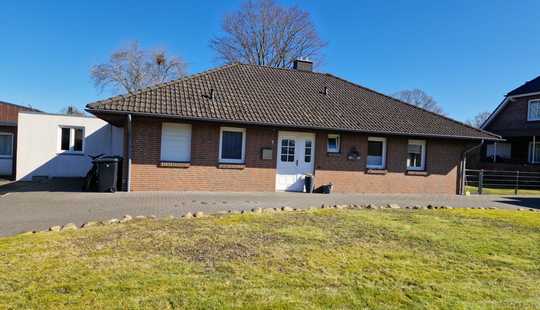 Bild von Großer Bungalow ebenerdig mit gehobener Innenausstattung und großem Grundstück in Quarnstedt