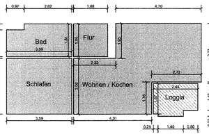 Zentral wohnen mit Stil – Exklusive 2-Zimmer-Wohnung mit Loggia ab 15.10.2026!!! – Friedrich-Ebert-Straße 45, 4109 Zentrum-West, Leipzig – Vorschaubild 12