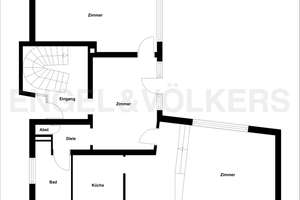 Freistehendes Einfamilienhaus in der Villenkolonie Darmstadt – Die vollständige Adresse der Immobilie erhältst du vom Anbieter., 64297 Eberstadt, Darmstadt – Vorschaubild 8