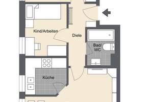 Helle 3-Zimmer-Wohnung im Erdgeschoss mit Balkon und direktem Gartenzugang – Die vollständige Adresse der Immobilie erhältst du vom Anbieter., 89233 Neu-Ulm – Vorschaubild 22