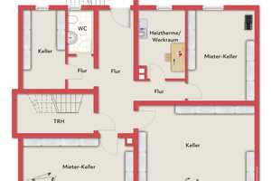 Dreifamilienhaus! Großer Garten und Wintergarten, Balkon, Loggia, Stellplätze, am Ortsrand in Rhade – Recklinghausen (Kreis) – Vorschaubild 25