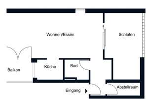 Zwei Zimmer in Frankfurt: Ihr neues Domizil in Sachsenhausen-Süd – Max-Beckmann-Straße 10, 60599 Sachsenhausen-Süd, Frankfurt am Main – Vorschaubild 3