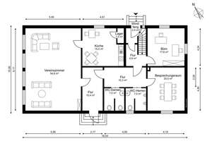 charmantes Sanierungsobjekt, in dörfl. Lage, 2.652m² Gst., 216m² Wfl., 15km vor den Toren Leipzigs – Die vollständige Adresse der Immobilie erhältst du vom Anbieter., 4509 Delitzsch – Vorschaubild 2