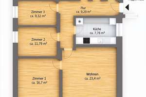 Über den Dächern des Münchner Südostens – 4 Zimmer mit Südbalkon und eigener Garage – 81549 Obergiesing, München – Vorschaubild 23