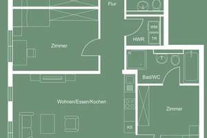 Attraktive 4-Zimmerwohnung mit Balkon und EBK – Virchowstraße 7c, 66119 Sankt Arnual, Saarbrücken – Vorschaubild 11