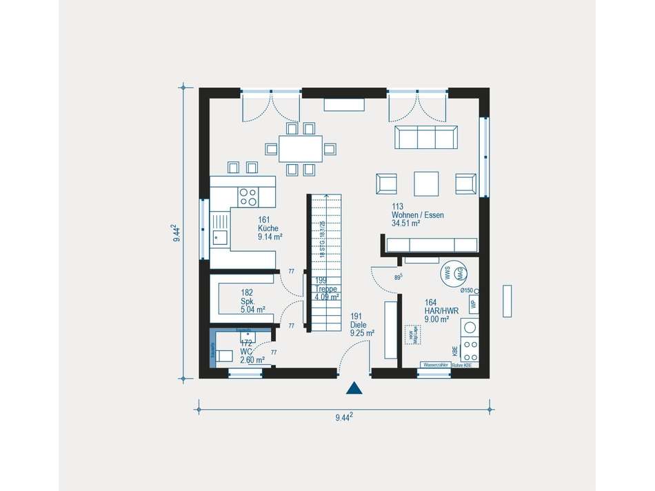 Grundriss EG